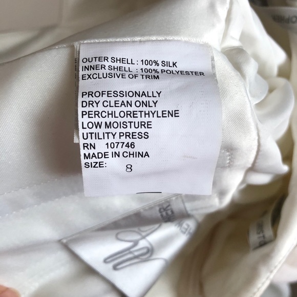 Matthew Christopher Bridal Midi Dress - Picture 8 of 9